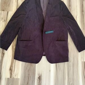 Perry Ellis Dark Purple Blazer